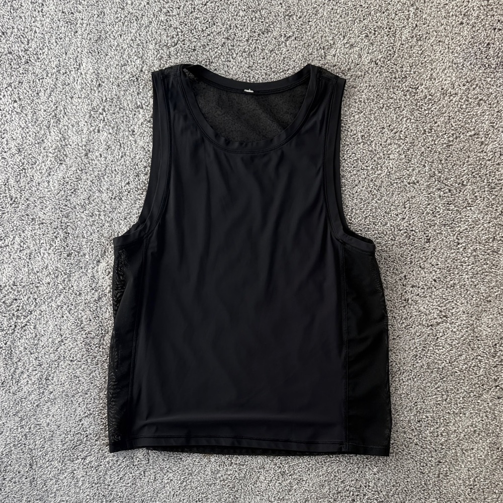 lululemon athletica Black Tank Top